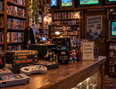 Pixel, Plastik und pure Nostalgie: Top Retro und Gebraucht Spiele Shops in Deutschland