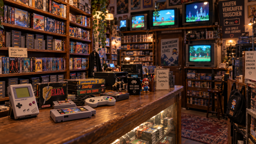 Pixel, Plastik und pure Nostalgie: Top Retro und Gebraucht Spiele Shops in Deutschland Pixel, Plastik und pure Nostalgie: Top Retro und Gebraucht Spiele Shops in Deutschland