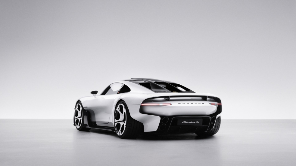Porsche enthüllt Mission S: Radikaler Mittelmotor-Supersportler in New York präsentiert